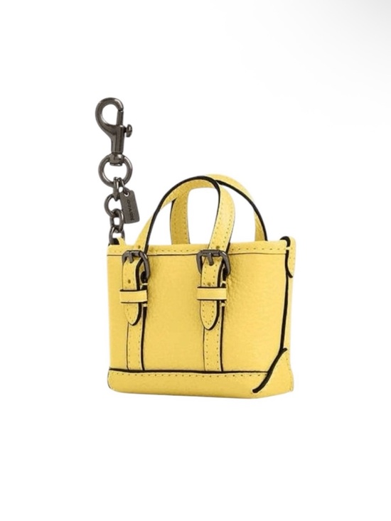 Coach Accessories - Coach Mini Warner Tote Bag Charm
